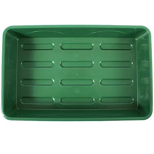 93763 Medium Seed and Herb Domed Propagator with Vented Side Height Extension, Green - size: Medium with 1 Height Extender