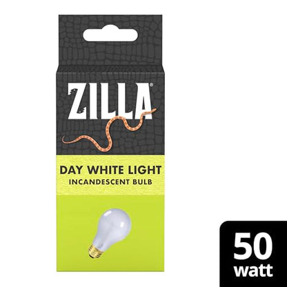 Zilla Incandescent Bulb, Day White - size: 50 Watts, style: Day White
