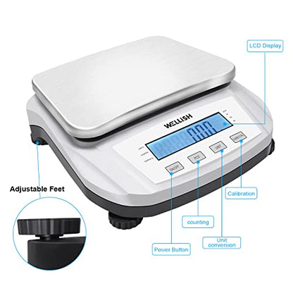 Lab Scale 5000g/0.01g High Precision Digital Scale Analytical Balance Electronic Scale for Kitchen Lab Weighing - style: 5000g x 0.01g WITHOUT weight