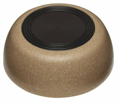 Loving Pets - Dolce Bamboo - Eco-Friendly Pet Bowls & Dishes for Dog, Cats, Puppy Food and Water Bowl -Sustainable and Dishwasher Safe, Made with Real Bamboo (Small, Coffee-Brown) - color: Coffee Brown, size: Small Bowl