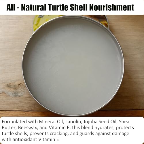 Reptile Shell Care Balm, 3.5 Oz Tortoise Lizard Turtle Shell Moisturizer