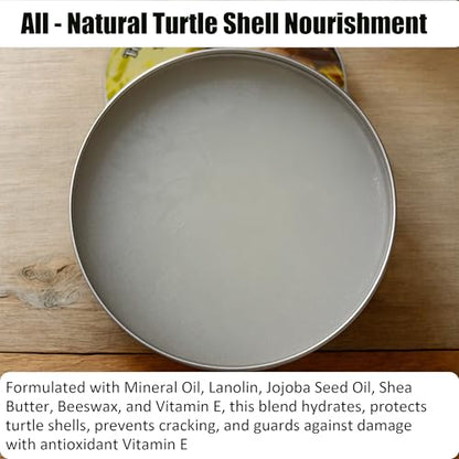 Reptile Shell Care Balm, 3.5 Oz Tortoise Lizard Turtle Shell Moisturizer