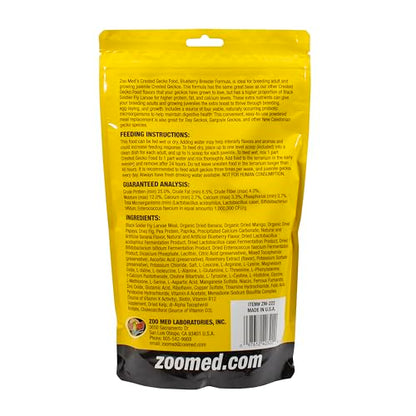 Zoo Med Crested Gecko Food - Blueberry Breeder - 1 lb