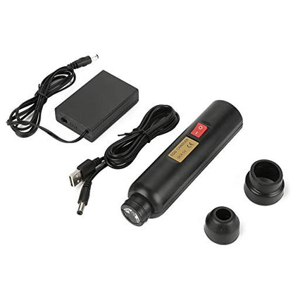 Luqeeg LED Light Egg Candler Tester, Rechargeable Egg Candler Tester for Monitoring Eggs Development, Bright Cool Light Incubator for Chickens Ducks Birds Eggs
