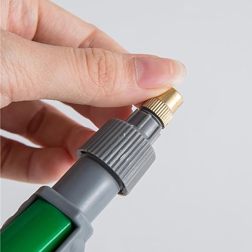 Green Handheld Sprayer - High Pressure Air Pump Manual Sprayer with Adjustable Nozzle - Garden Pump Sprayer - Hand Pump Sprayer Pressure Sprayer Top for Home Lawn and Garden Sprayer