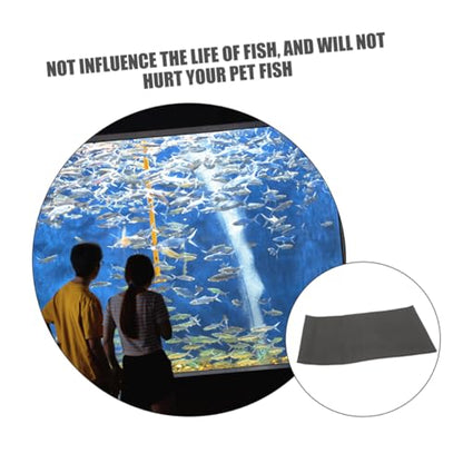 GANAZONO 2pcs Thickened Nonslip Fish Tank Mat Fish Tank Cushioning Pad for Reptile Terrarium Bottom Mat for Aquarium Leveling and Heat Preservation