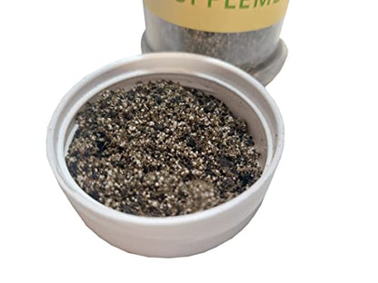 Josh's Frogs Hermit Crab Mineral Supplement Blend, 4.5 oz | Greensand Earthworm Castings Calcium