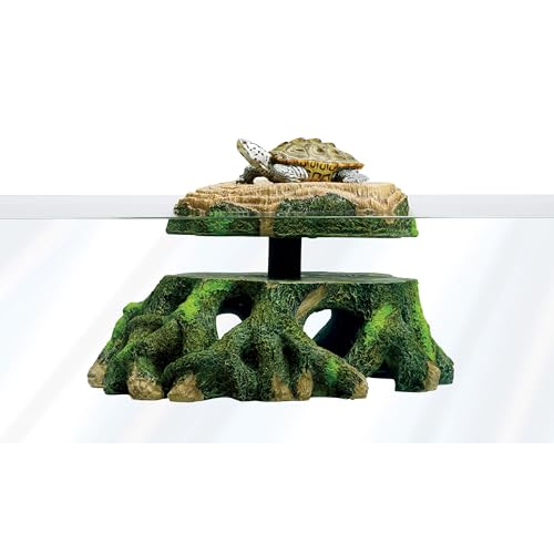 Zilla Pet Terrarium Aquatic Turtle Trunk Floating Basking Platform