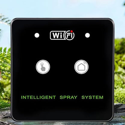 ZJchao Reptile Humidifier, Reptile Intelligent Humidification Spray Kit Misting System Terrarium With Automatic Sprayer 360° Rotatable Nozzle For Wifi Rainforest (5m 2 nozzles) - size: 5m 2 nozzles