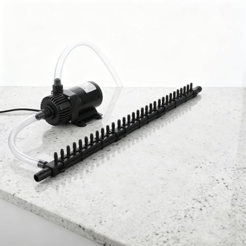 ARTIBETTER 1 Set Modular Spliced Spray Bar - Multi-Outlet Fountain Rain Strip for Garden Water Feature, Plastic Rain Pipe for Fish Tank Or Terrarium, Drip Irrigation Tube