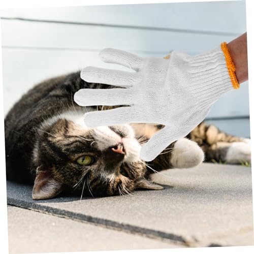 Bite-resistant Animal Handling Gloves Thicken Protection Gloves for Dog Cat and Reptile Care Scratch and Cut Resistant Random Color Pair