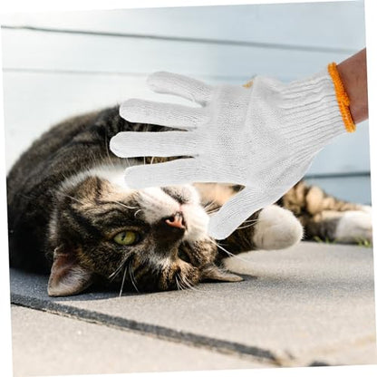 Bite-resistant Animal Handling Gloves Thicken Protection Gloves for Dog Cat and Reptile Care Scratch and Cut Resistant Random Color Pair