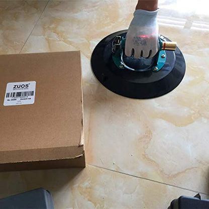 12" Heavy Duty Vacuum Suction Cup for Granite & Glass Lifting, Glass Suction Cup Vacuum Lifter with Metal Handle and Brass Pump,900lbs Load Capacity (12-Mental) - size: 12" 900lbs Capacity Suction Cup