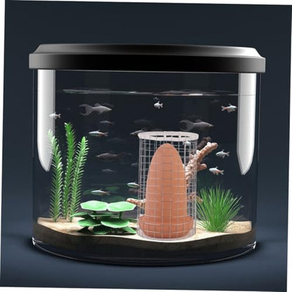 1set Shrimp Spawning Barrels and Breeding Cone for Discus Fish Pottery Craft Aquarium Decoration for Tropical Fish and Shrimp Breeding Design - size: 20.00X11.00X11.00CM