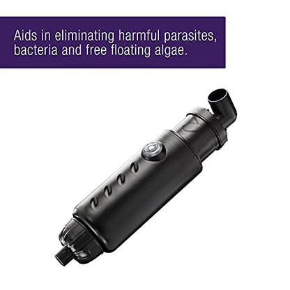 Coralife Aquarium Fish Tank Marine Salt Water Turbo-Twist UV Sterilizer, Mini, For BioCubes