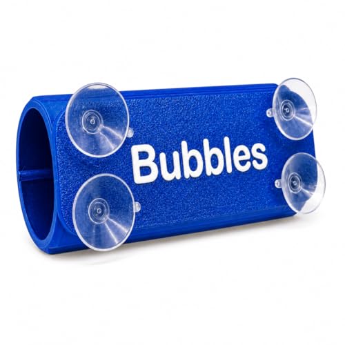 Custom Axolotl Hide with Name – Personalized Aquarium Cave Hideout – Fish Tank Shelter for Axolotls & Small Aquatic Pets (Blue) - color: Blue