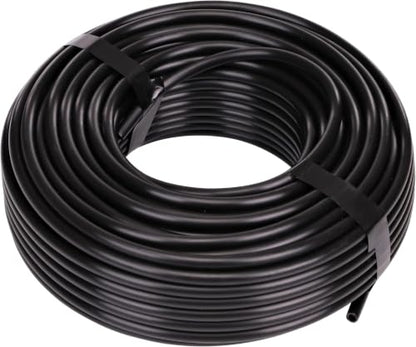 Raindrip 016010T 1/4-Inch Drip Irrigation Supply Tubing,100-Foot.,for Drip Irrigation,Drip-Emitters,Irrigation-Parts,Systems,Black Polyethylene,(Pack of 10) - size: 1 (Pack of 10)