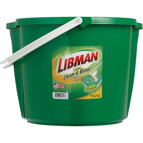 Libman Clean & Rinse 4 Gal. Green Divided Bucket - 1 Each