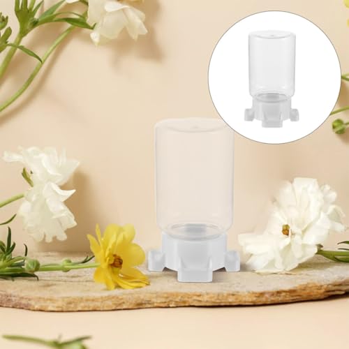 CHILDWEET 3D Multi-Port Reptile Feeding Dish Water Bowl for Centipedes, Pp Material Easy to Clean Watering Station for Pet Tanks and Small Animal Households