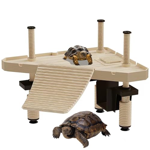 Turtle basking Platform for Aquatic Turtles, Floating Dock(Size:M)