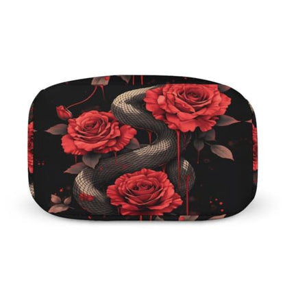 Snake And Rose Lunch Bag for Women Men | Insulated Lunch Box Leakproof Food Meal Containers Reusable Foldable 6L Capacity Lunch Tote Bags for Work Picnic Travel - color: Style 6