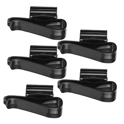 5-Piece Fish Tank Pipe Clamp, ABS Mounting Clip, Aquarium Hose Holder for 8-16mm Pipe