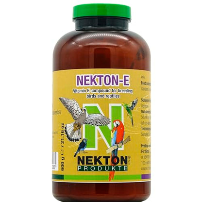 Nekton E Vitamin E Supplement for Birds, 600gm - size: 600 grams