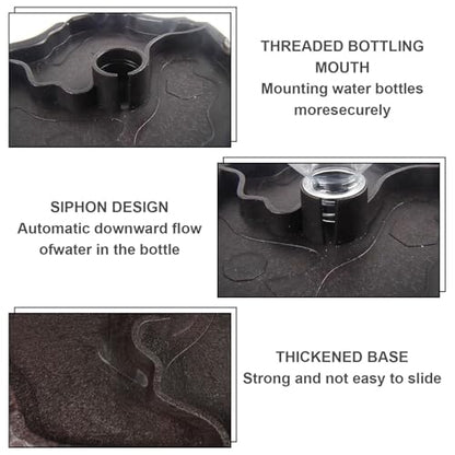 Automatic Reptile Water Feeder, Turtle Food and Water Bowl, Tortoise Water Bottle, Water Dispenser for Snake Bearded Dragon Lizard and Chameleon