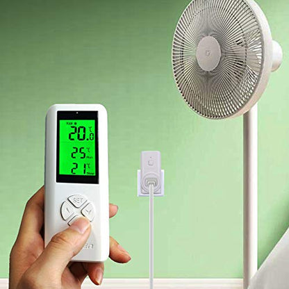 DIGITEN WTC100 Wireless Thermostat Outlet Digital Temperature Controller Plug-in Thermostat Cooling&Heating Remote Control Build-in Temp Sensor Greenhouse Thermostat Reptile Temperature Controller