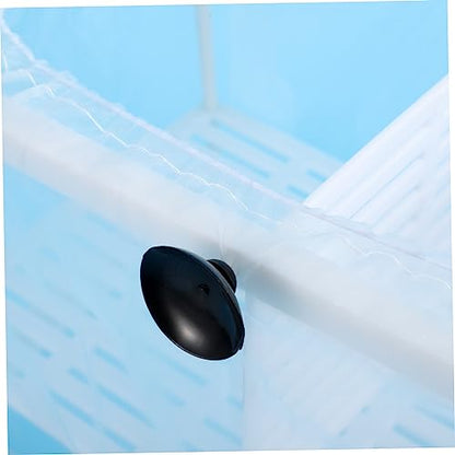 COLLBATH Breeding Box for Betta Fish Isolation Mesh Tank Divider Incubator Box for Aquarium Reptile Shrimp and Fry