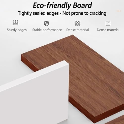 Multifunctional 2-Layer Fish Tank Stand, Easy Assembly Aquarium Rack, Stylish Floor-Standing Terrarium for Home/Office, White, 60x40cm (23.6x15.7in),White,60x40cm/23.6x15.7in