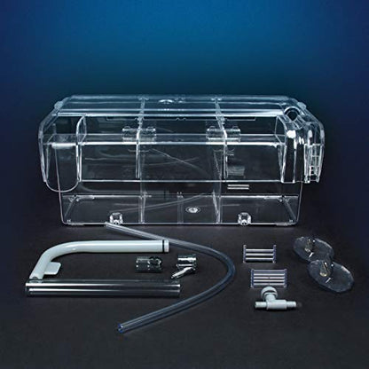 Fluval Multi-Chamber Holding and Breeding Box, Large – Up to 3 Separate Housing Compartments (Pack of 6) - size: Large (Pack of 6)