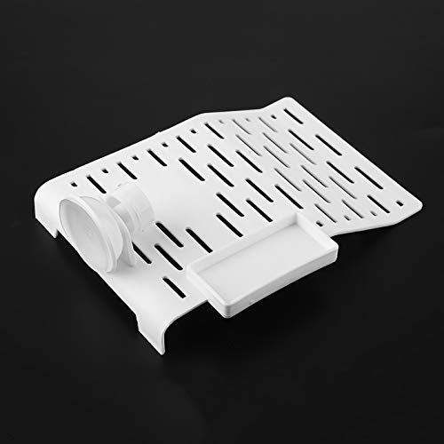 plplaaoo Aquarium Tortoise Platform Dock Turtle Terrace Reptile Habitat Floating Island with Suction Cup (11.5x26.5x3.5cm/4.5x10.4x1.4in) - size: 11.5x26.5x3.5cm/4.5x10.4x1.4in