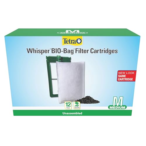 Tetra Whisper Filter Cartridges, Extra Small, for Aquarium Filtration (24 Units of 4 Count Packs) - size: 96-Count