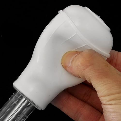 WEAVERBIRD White Manual Fish Tank Water Changer Aquarium Dropper, 30ml Aquarium Clean Pipette Dropper, Fish Tank Cleaning Waste Remover, 11-inch Aquarium Gravel Cleaning Straw - color: White
