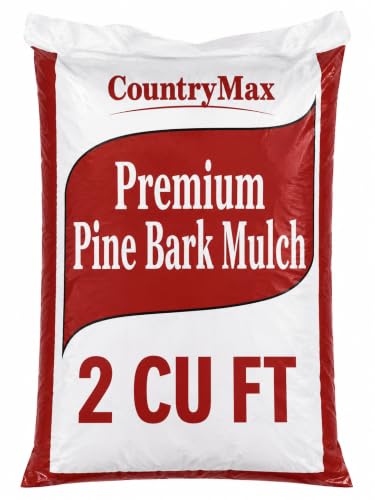 2 Cu. Ft. Pine Bark Mulch, Natural Brown | Helps Retain Soil Moisture and Create a Clean, Natural Finish for Landscape Beds and Gardens - color: Pine Bark Mulch