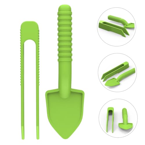 Abaodam 5Set Ergonomic Poop Scooper and Feeding Tweezers for Lizards Turtles and Small Animals Lightweight Safe and Easy to Use for Pet Owners