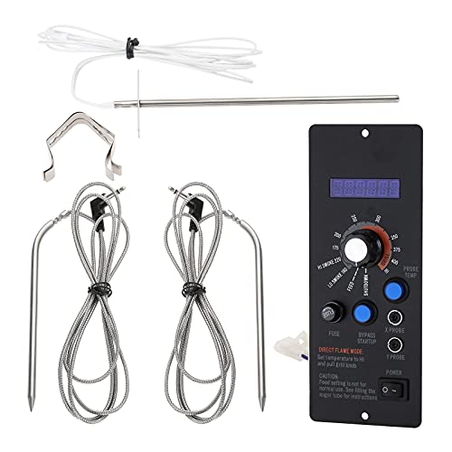 Replacement for Camp Chef Digital Thermostat Controller Kit | with Meat Probe, Temperature Sensor Probe Compatible with Camp Chef Wood Pellet Grills PG24STX PG24XT PG24S PG24WWS