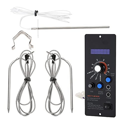 Replacement for Camp Chef Digital Thermostat Controller Kit | with Meat Probe, Temperature Sensor Probe Compatible with Camp Chef Wood Pellet Grills PG24STX PG24XT PG24S PG24WWS