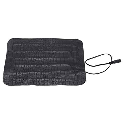 FTVOGUE Reptile Heating Pad, PU Leather Heating Mat with 3 Temperature Settings Up to 122°F, 8.5W 5V Pet Warmer Mat with 30 Minute Timer for Reptiles Turtles Lizards Snakes (1522)