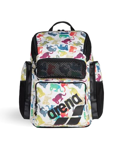 ARENA One Go Swim Backpack Travel Large Size Athletes Sports Equipment Bag 45 Liters - color: Arena In the Wild