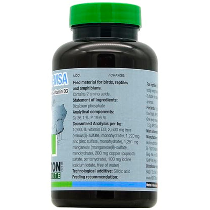 Nekton-MSA High-Grade Mineral Supplement for Pets, 180gm - size: 6.35 Ounce (Pack of 1)