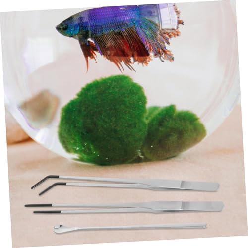 Mikikit 1 Set Ergonomic Reptile Feeding Tweezers Precision Feeding Tool for Geckos Lizards and Aquatic Pets for Terrarium and Aquarium Use