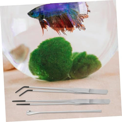 Mikikit 1 Set Ergonomic Reptile Feeding Tweezers Precision Feeding Tool for Geckos Lizards and Aquatic Pets for Terrarium and Aquarium Use