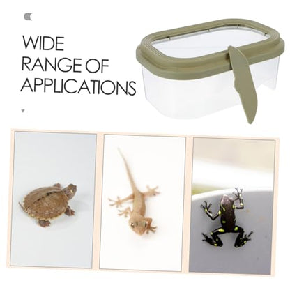 BESPORTBLE Luxury Turtle Tank Floating Dock Pet Reptile Habitat for Long-Term Use - color: Green