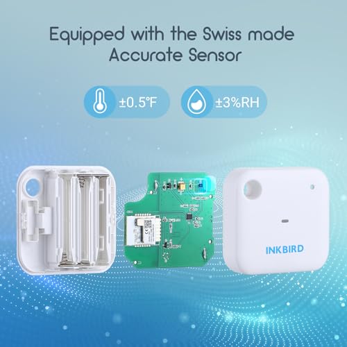 INKBIRD WiFi Thermometer Hygrometer IBS-TH3 Smart Temp Humidity Sensor