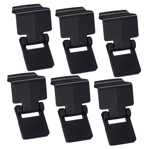 6pcs Reptile Tank Buckle Locks Plastic Escape Clips for Tortoise Feeding Terrarium Breeding Box Secure Lid Fasteners