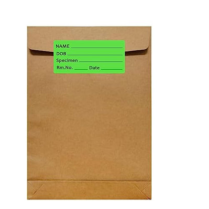 Pathology Labels,2x1 Inches Permanent Paper Label,Medical Healthcare Labels,500 Pcs Per Roll
