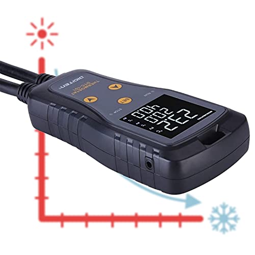 DIGITEN DTC151 Temperature Controller Plug-in Thermostat Cooling Heating Temperature Controller Outlet GreenhouseThermostat for Germination Incubation Homebrewing - style: 15A Temperature Controller