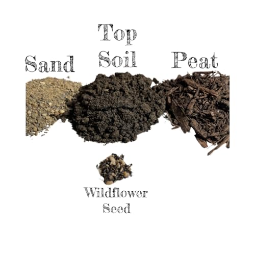 Premium Ant Farm and Terrarium Soil Mixture (Sand, Topsoil, Peat) 1 Pound Bag